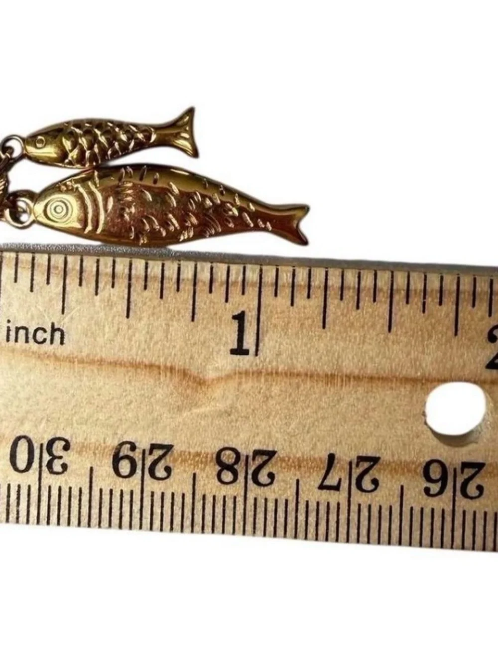 New! Trending Gold Fish Charm Necklace 16-18”